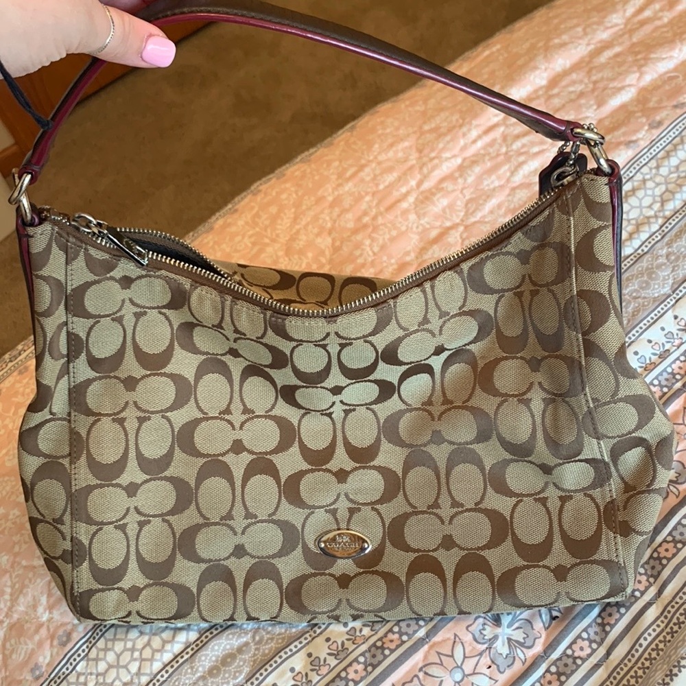 Coach purse larger sized